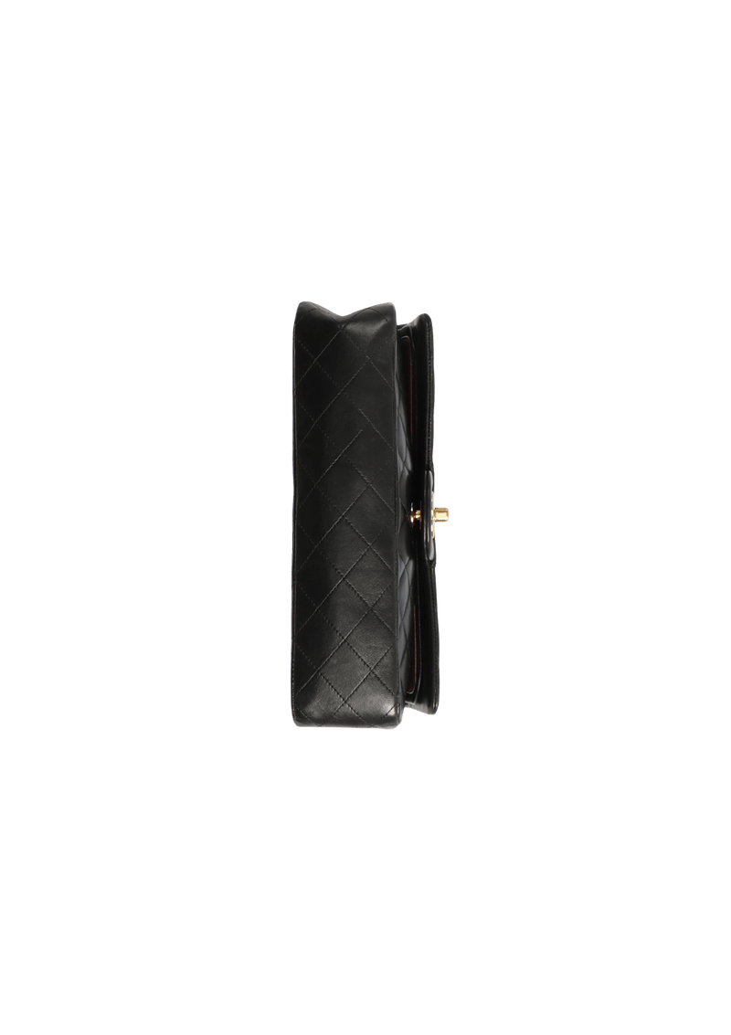 MEDIUM CLASSIC DOUBLE FLAP LAMBSKIN