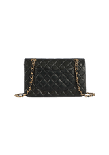 MEDIUM CLASSIC DOUBLE FLAP LAMBSKIN