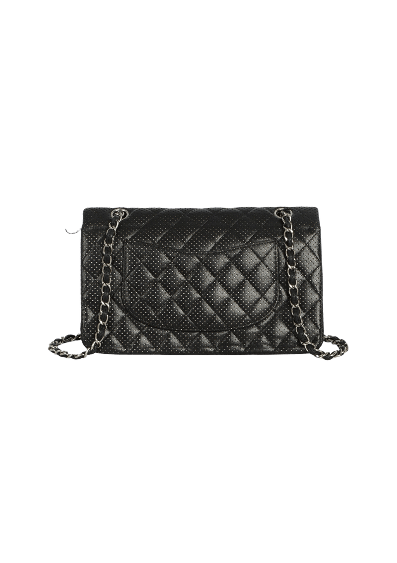 MEDIUM CLASSIC DOUBLE FLAP LAMBSKIN