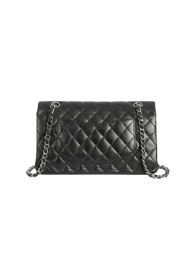 MEDIUM CLASSIC DOUBLE FLAP LAMBSKIN