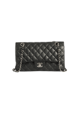 MEDIUM CLASSIC DOUBLE FLAP LAMBSKIN