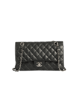 MEDIUM CLASSIC DOUBLE FLAP LAMBSKIN