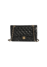 MEDIUM CLASSIC DOUBLE FLAP LAMBSKIN