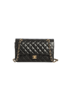 MEDIUM CLASSIC DOUBLE FLAP LAMBSKIN