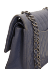 MEDIUM CLASSIC DOUBLE FLAP LAMBSKIN