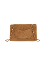 MEDIUM CLASSIC DOUBLE FLAP SUEDE