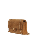 MEDIUM CLASSIC DOUBLE FLAP SUEDE