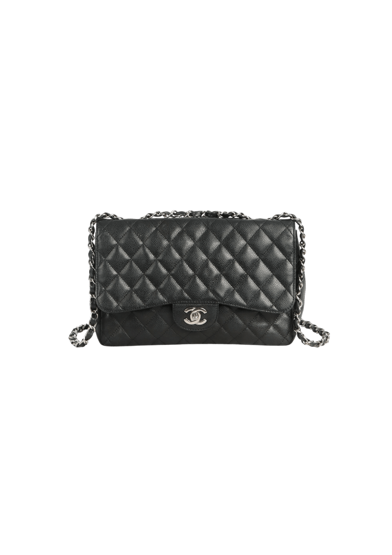 MEDIUM CLASSIC SINGLE FLAP LAMBSKIN