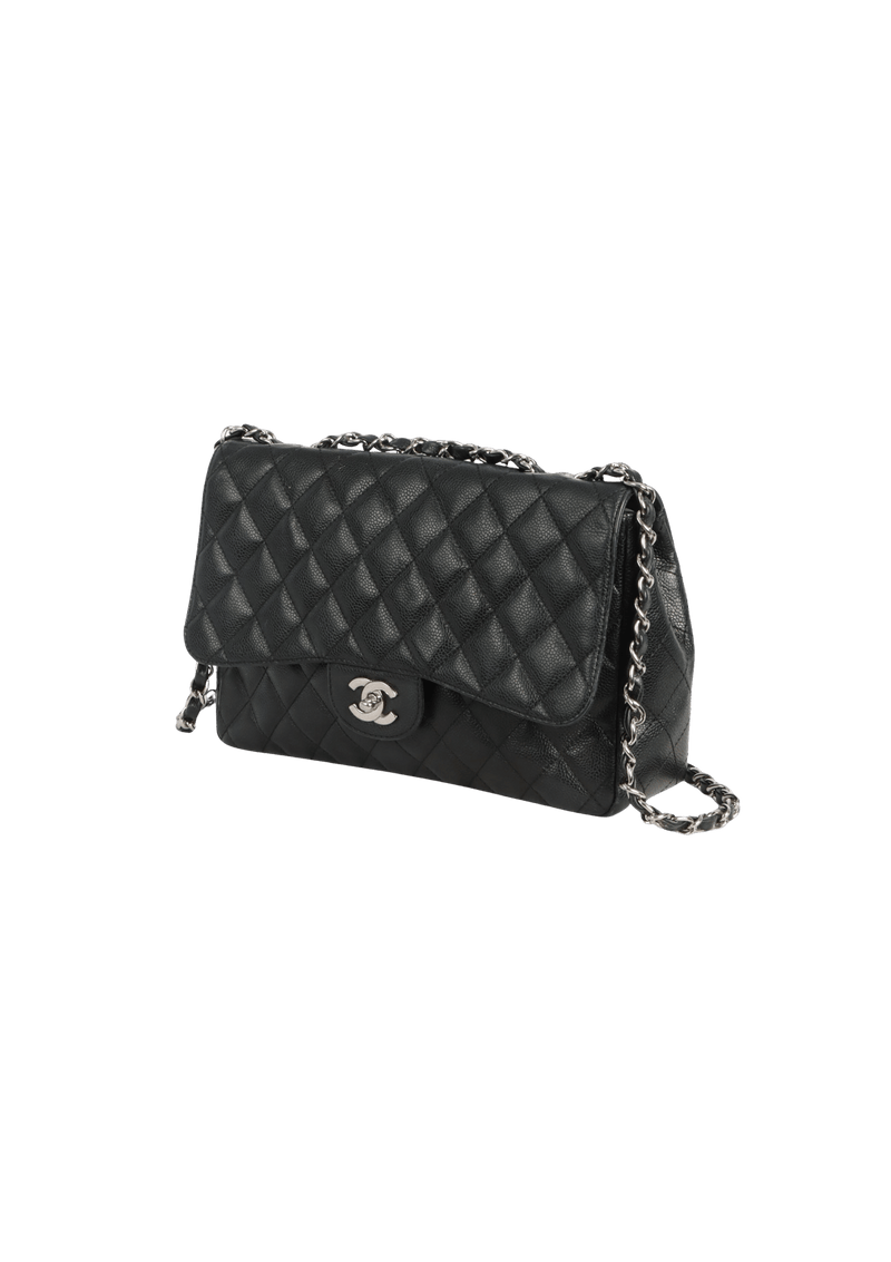 MEDIUM CLASSIC SINGLE FLAP LAMBSKIN