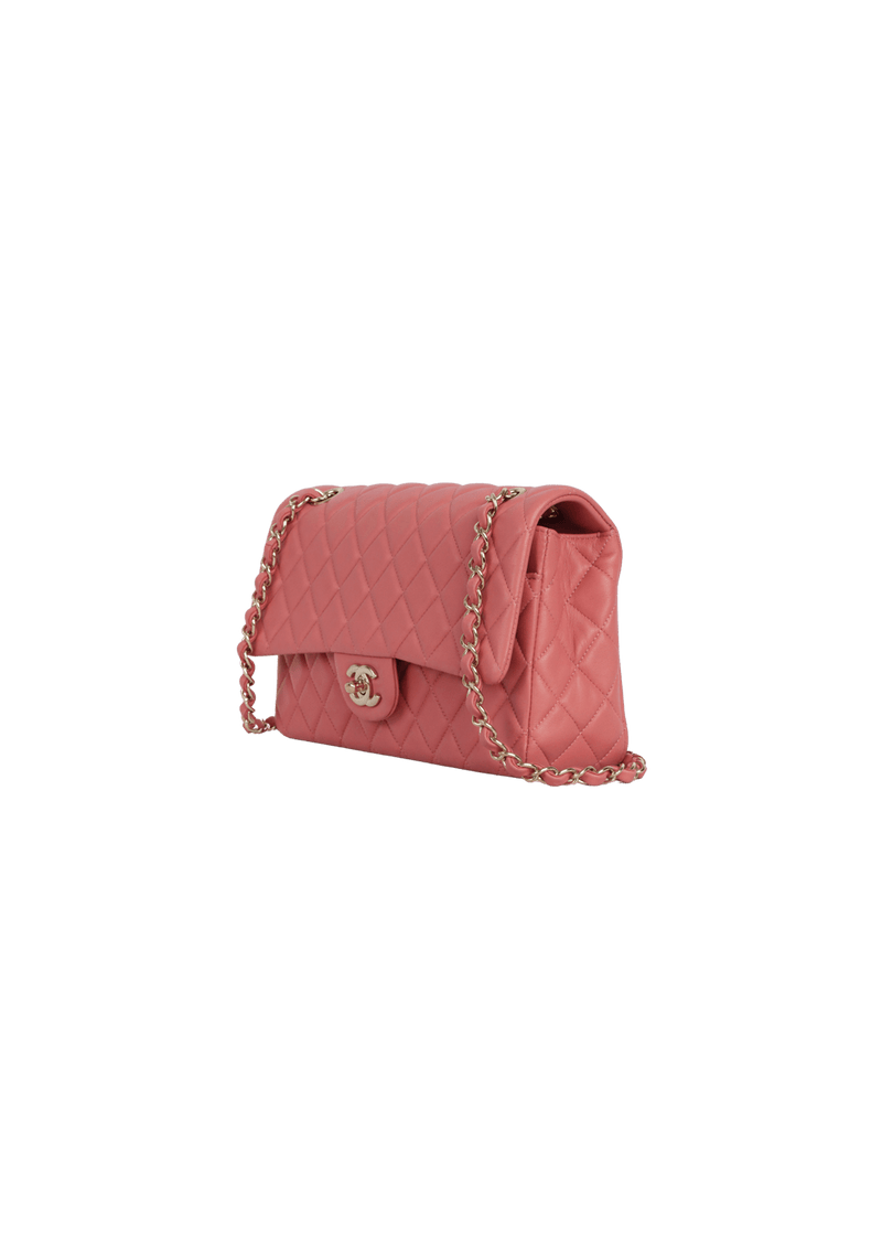 MEDIUM CLASSIC SINGLE FLAP LAMBSKIN