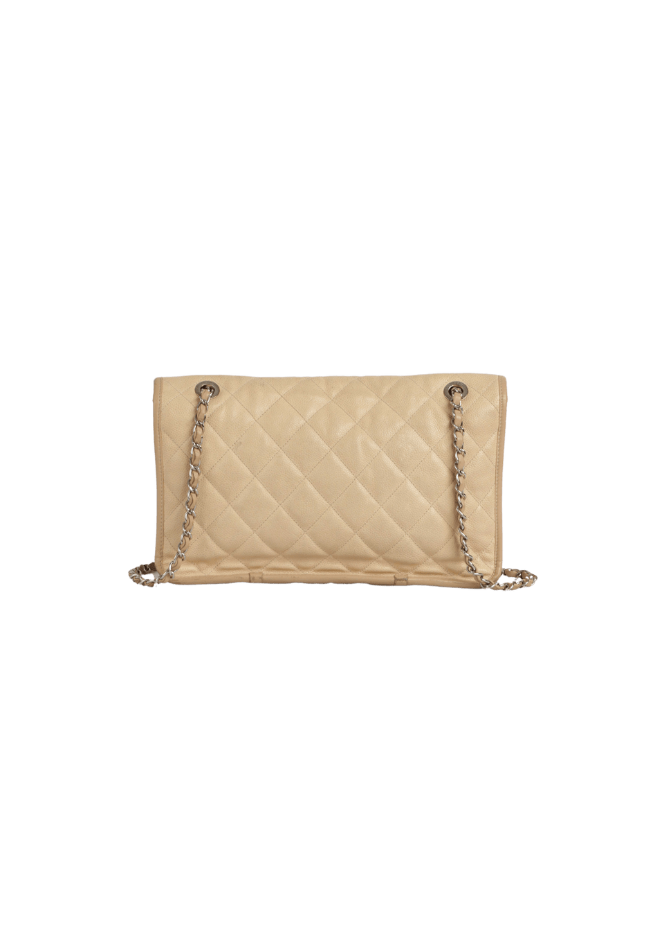 BOLSA CHANEL MEDIUM FRENCH RIVIERA FLAP BAG BEGE ORIGINAL – Gringa