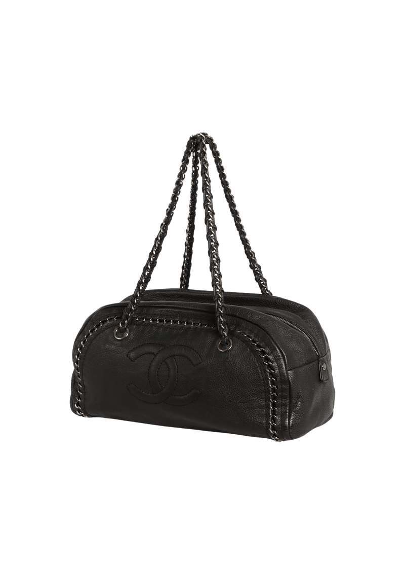 MEDIUM LUXE LIGNE BOWLER BAG