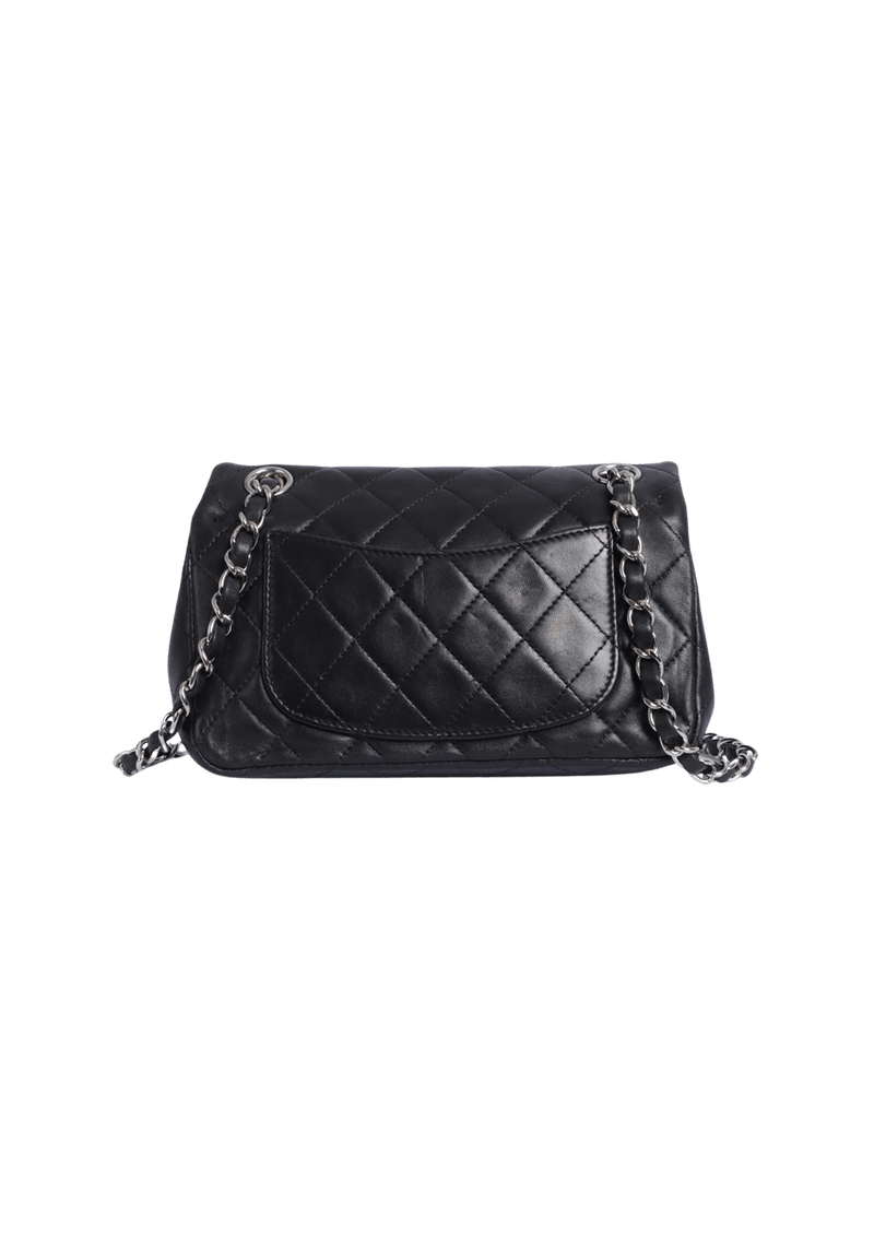 MINI RECTANGULAR CLASSIC SINGLE FLAP BAG LAMBSKIN