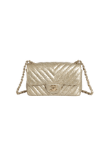 MINI SQUARE CLASSIC SINGLE FLAP CHEVRON