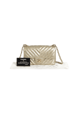 MINI SQUARE CLASSIC SINGLE FLAP CHEVRON