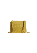 MINI SQUARE CLASSIC SINGLE FLAP LAMBSKIN