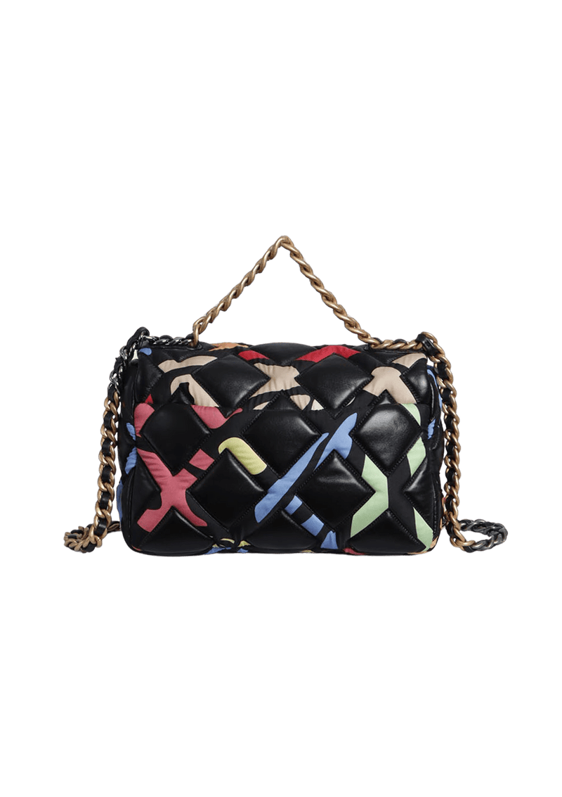 PATCHWORK 19 FLAP BAG