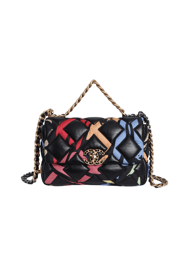 PATCHWORK 19 FLAP BAG