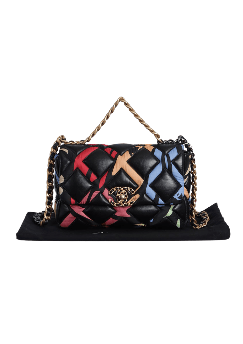 PATCHWORK 19 FLAP BAG