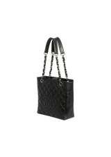 PETITE SHOPPING TOTE CAVIAR