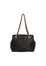 PETITE TIMELESS SHOPPING TOTE CAVIAR