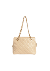 PETITE TIMELESS TOTE CAVIAR