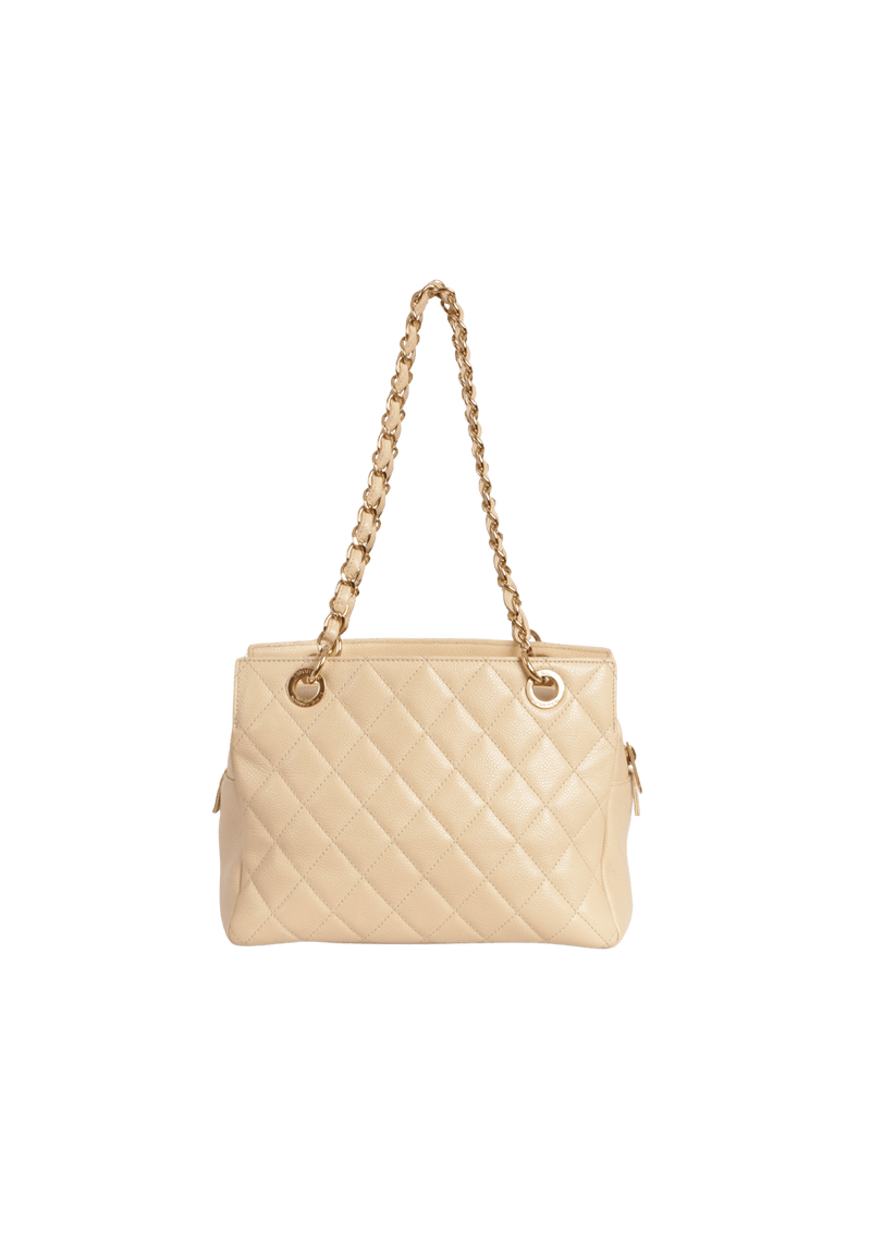 PETITE TIMELESS TOTE CAVIAR