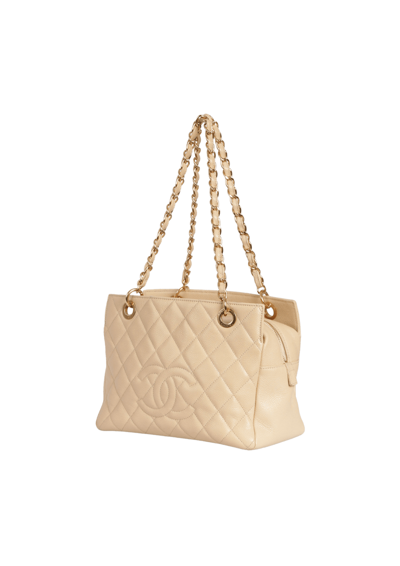 PETITE TIMELESS TOTE CAVIAR