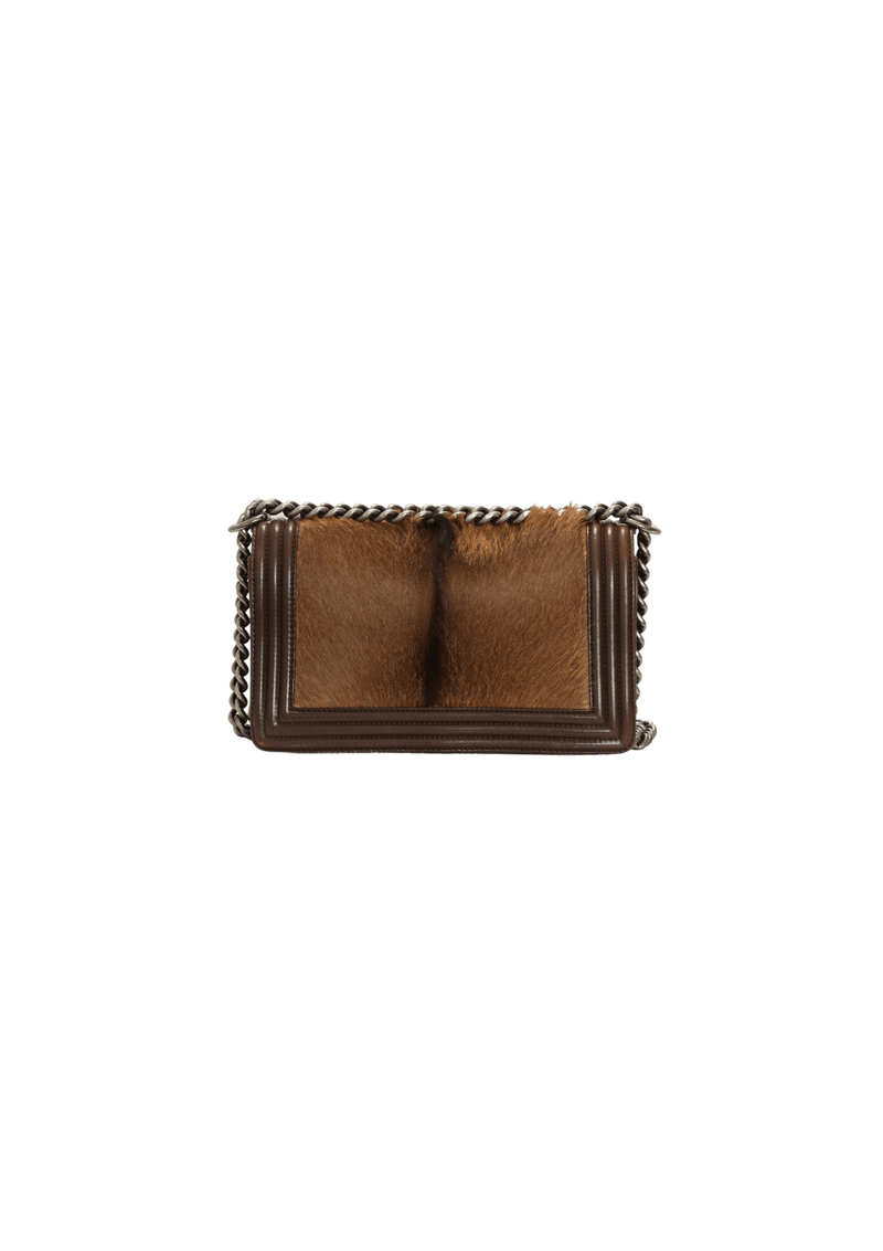 PONY HAIR MEDIUM BOY BAG