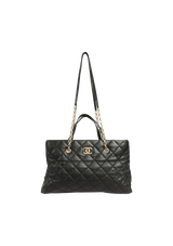 RETRO CHAIN SHOPPING TOTE CALFSKIN