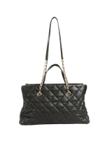 RETRO CHAIN SHOPPING TOTE CALFSKIN