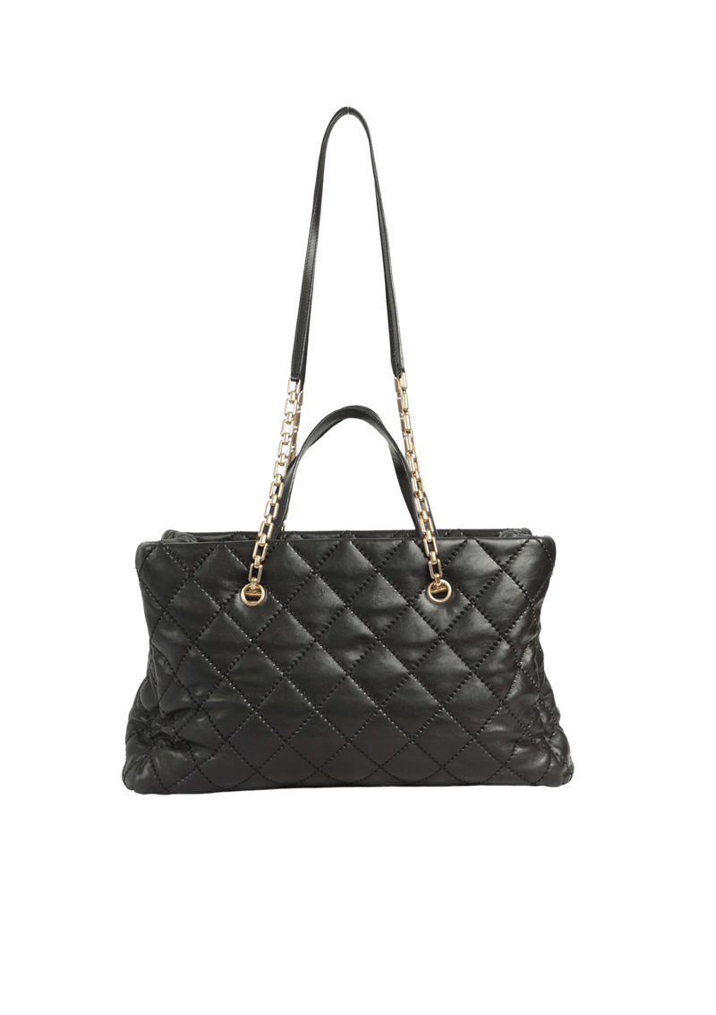 RETRO CHAIN SHOPPING TOTE CALFSKIN