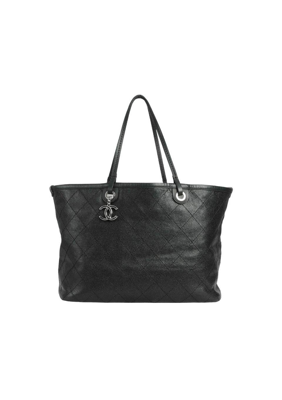 Chanel Original Bolsa Tote Chanel Chanel Metallic Chanel Shopping