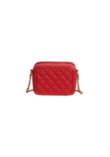 SMALL CC FILIGREE VANITY CASE CAVIAR