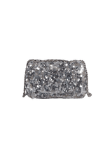 SMALL CC SINGLE FLAP BAG SEQUIN