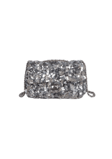 SMALL CC SINGLE FLAP BAG SEQUIN