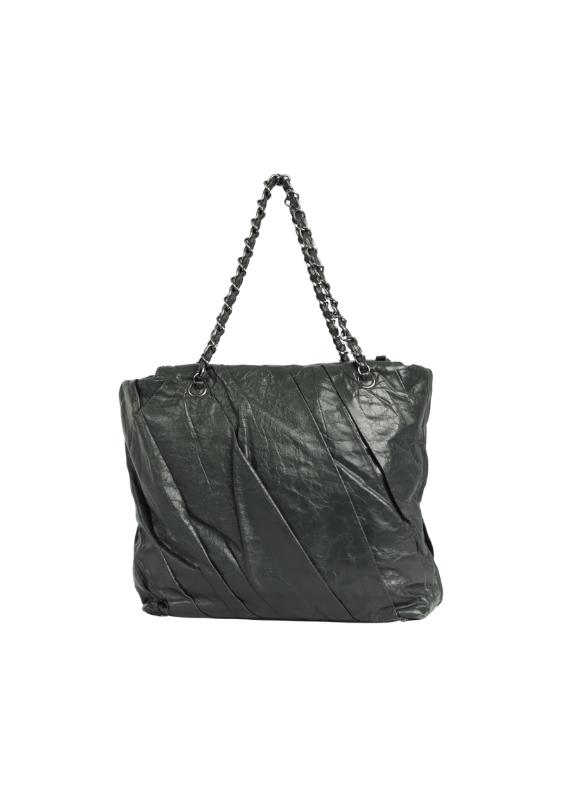 SMALL TWISTED TOTE GLAZED CALFSKIN