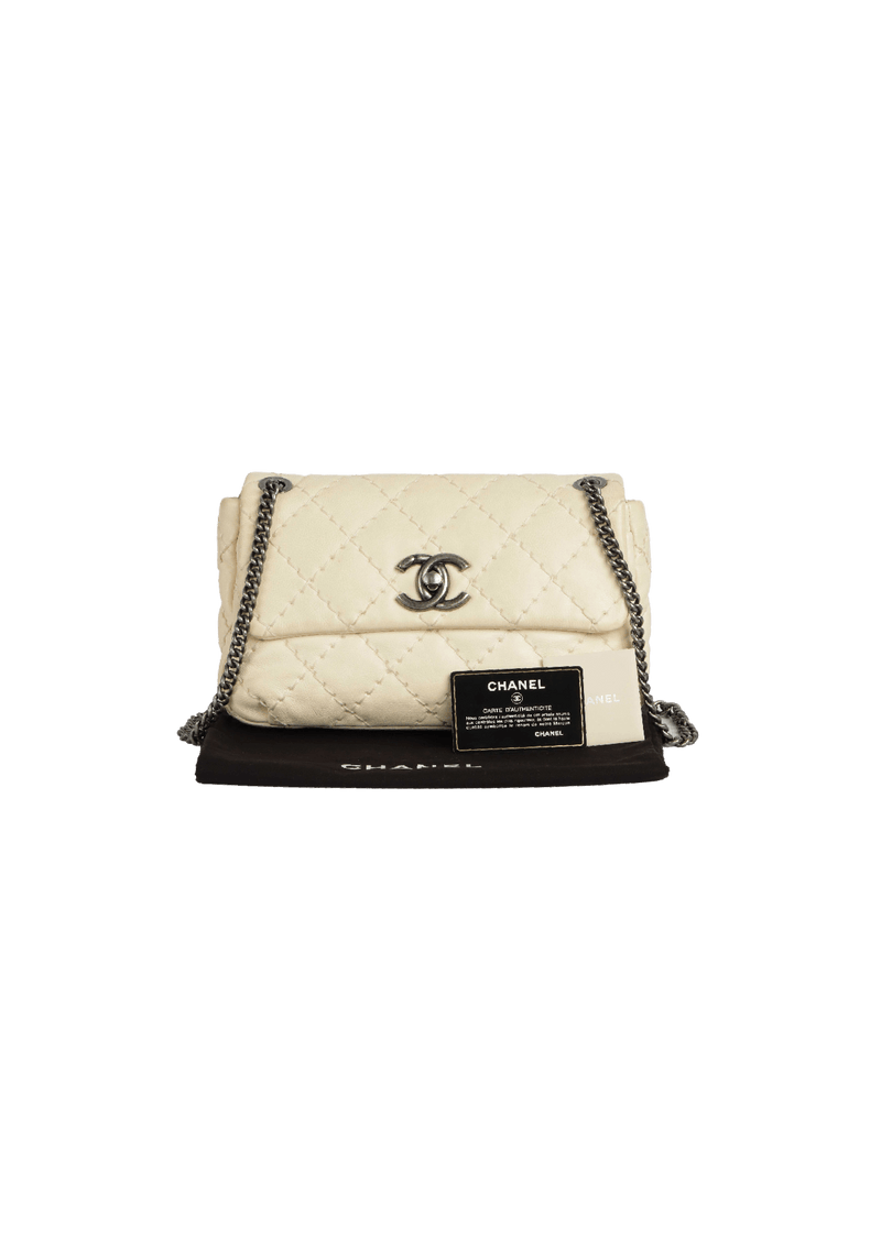 SMALL ULTIMATE STITCH FLAP BAG CALFSKIN