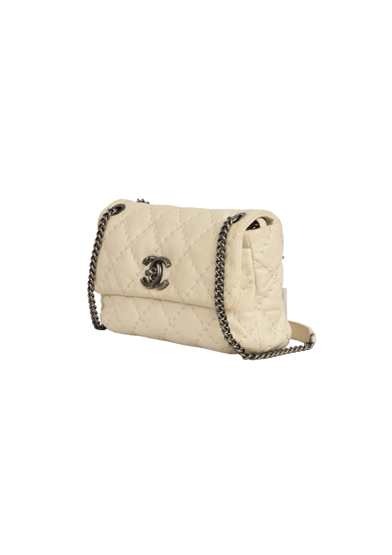 SMALL ULTIMATE STITCH FLAP BAG CALFSKIN