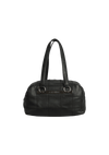 SQUARE STITCH BOWLER BAG