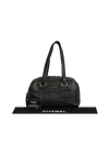 SQUARE STITCH BOWLER BAG