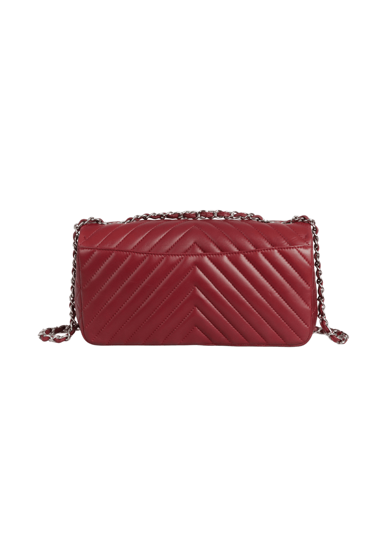 SURPIQUE CHEVRON FLAP BAG