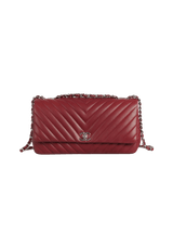 SURPIQUE CHEVRON FLAP BAG