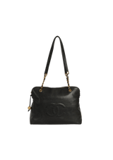 TIMELESS DOME TOTE CAVIAR