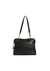 TIMELESS DOME TOTE CAVIAR