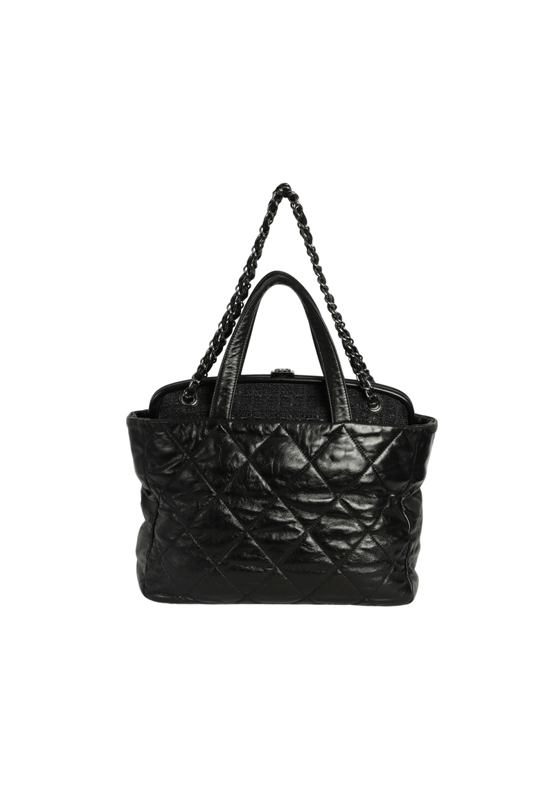 TWEED PORTOBELLO TOTE