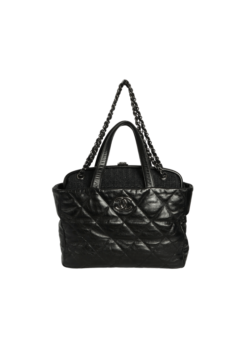 TWEED PORTOBELLO TOTE