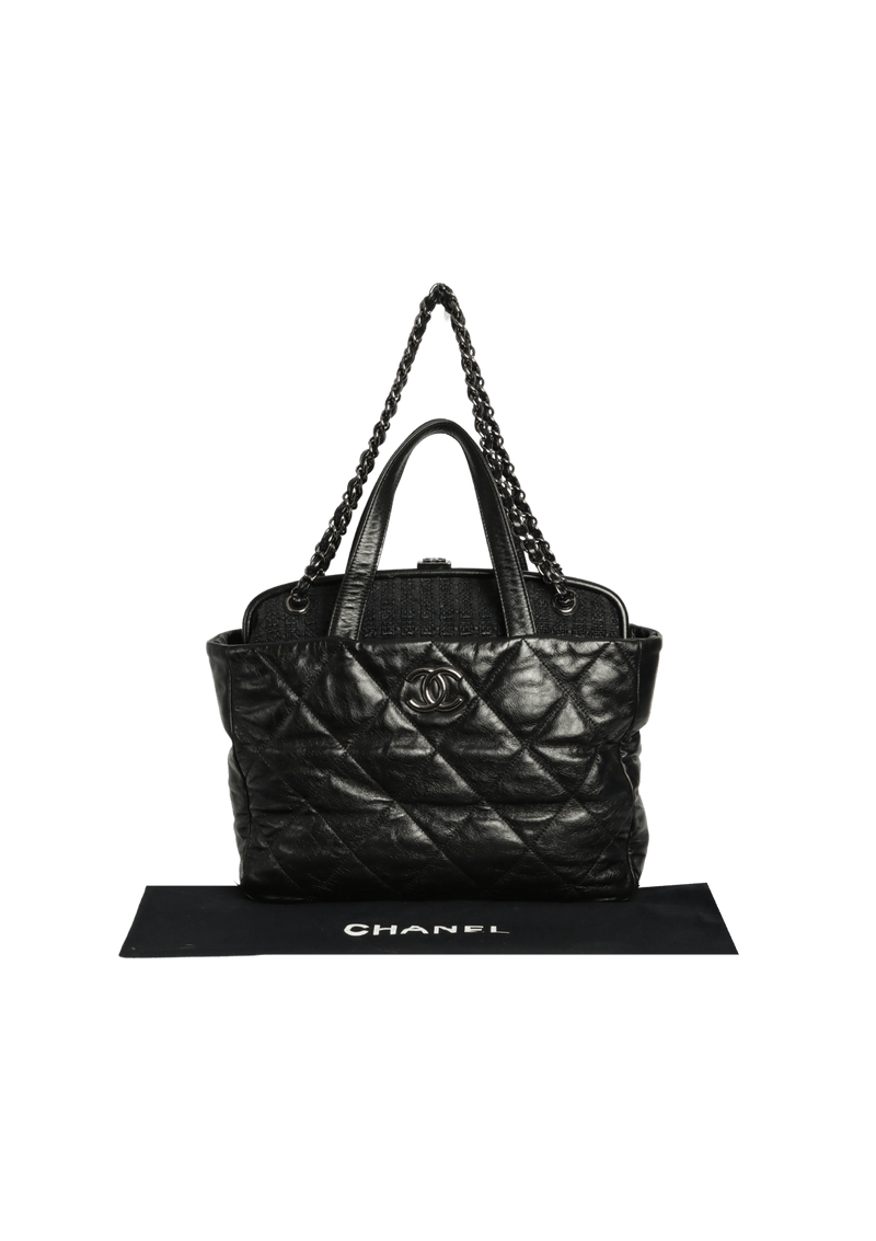 TWEED PORTOBELLO TOTE