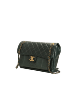 URBAN MIX FLAP BAG PYTHON