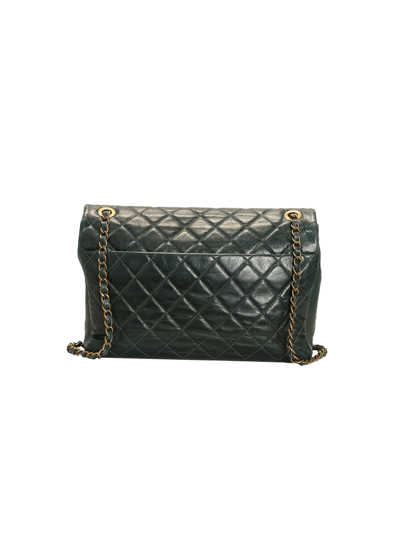 URBAN MIX FLAP BAG PYTHON